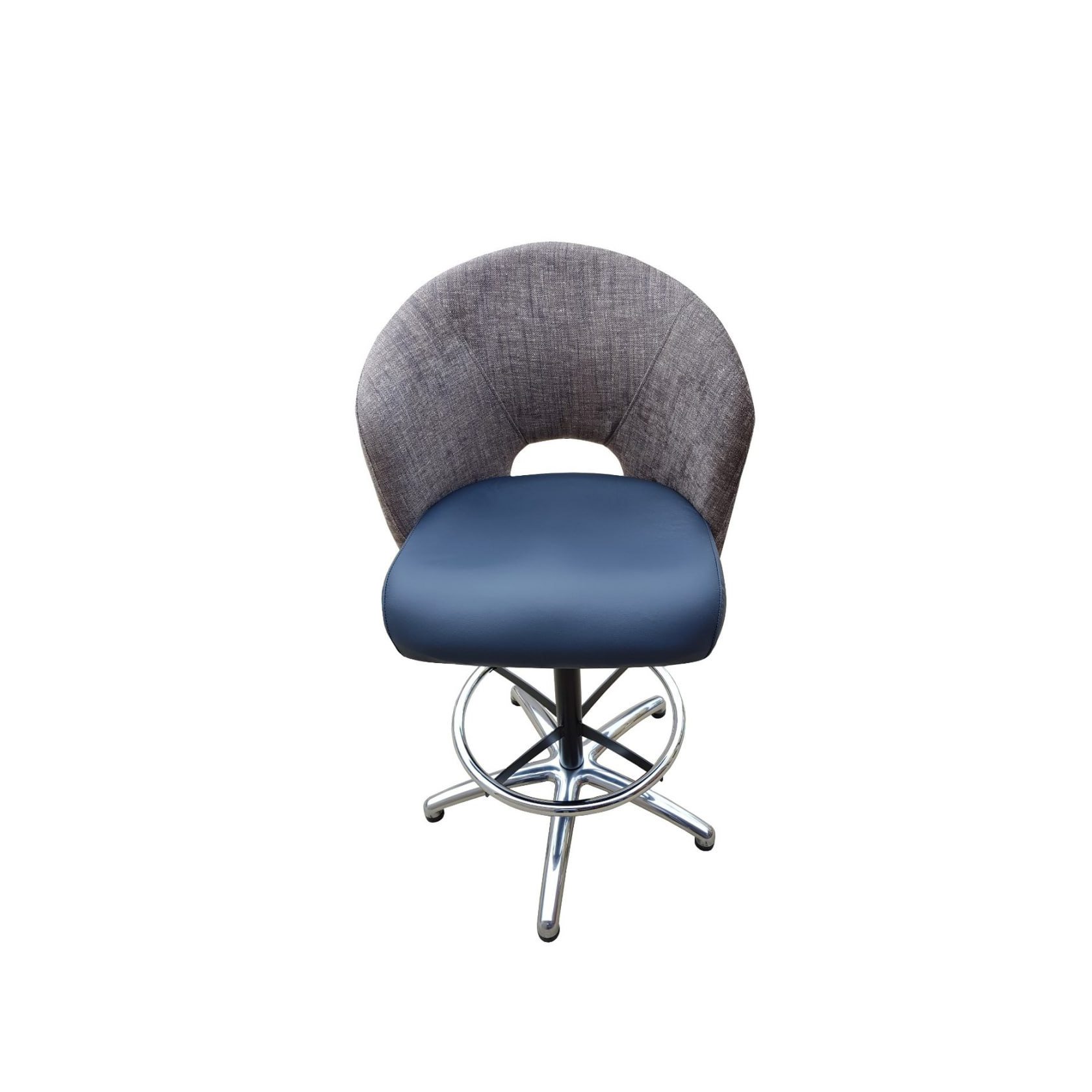 Lukas Gaming Chair with Leather & Fabric Seat